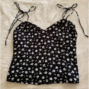 flower pattern tank top